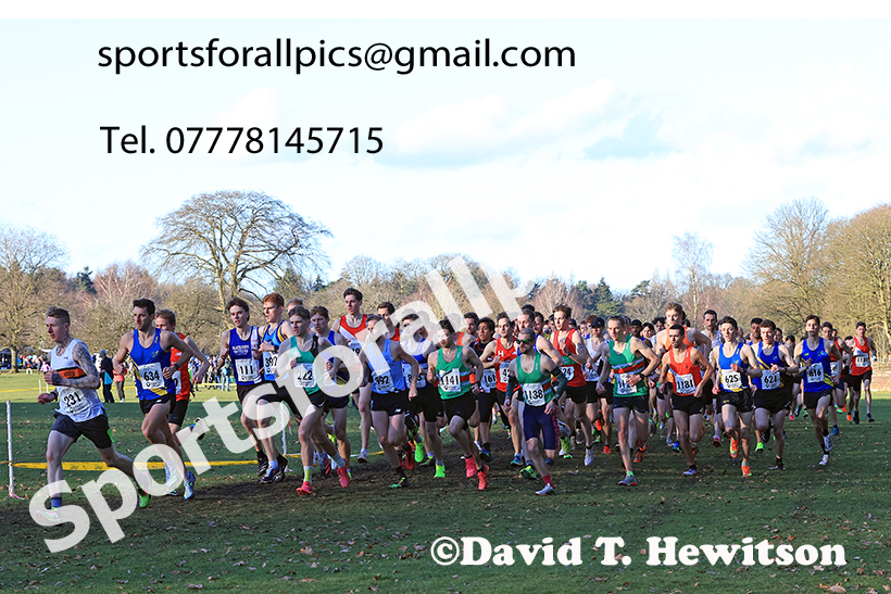 Senior mens 2025 Northern Cross Country Champs, Tatton Park, Knutsford, Cheshire. Photo: David T. Hewitson/Sports for All Pics